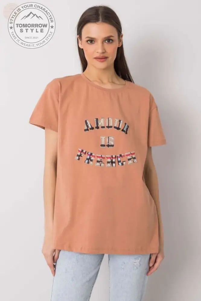 Schickes Damen T-Shirt mit kurzen Ärmeln - Tomorrow Style