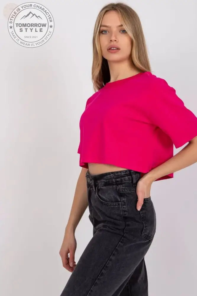 Schickes Damen T-Shirt mit kurzen Ärmeln! - Tomorrow Style