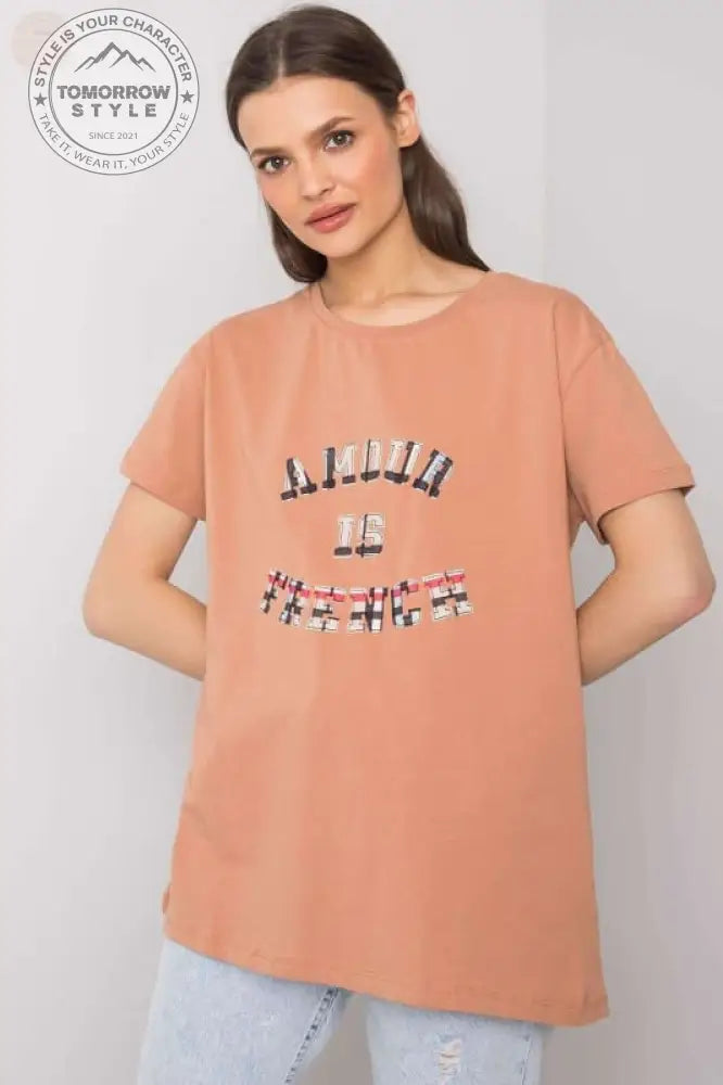Schickes Damen T-Shirt mit kurzen Ärmeln - Tomorrow Style