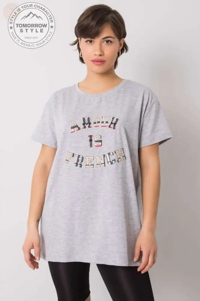 Schickes Damen T-Shirt mit kurzen Ärmeln - Tomorrow Style