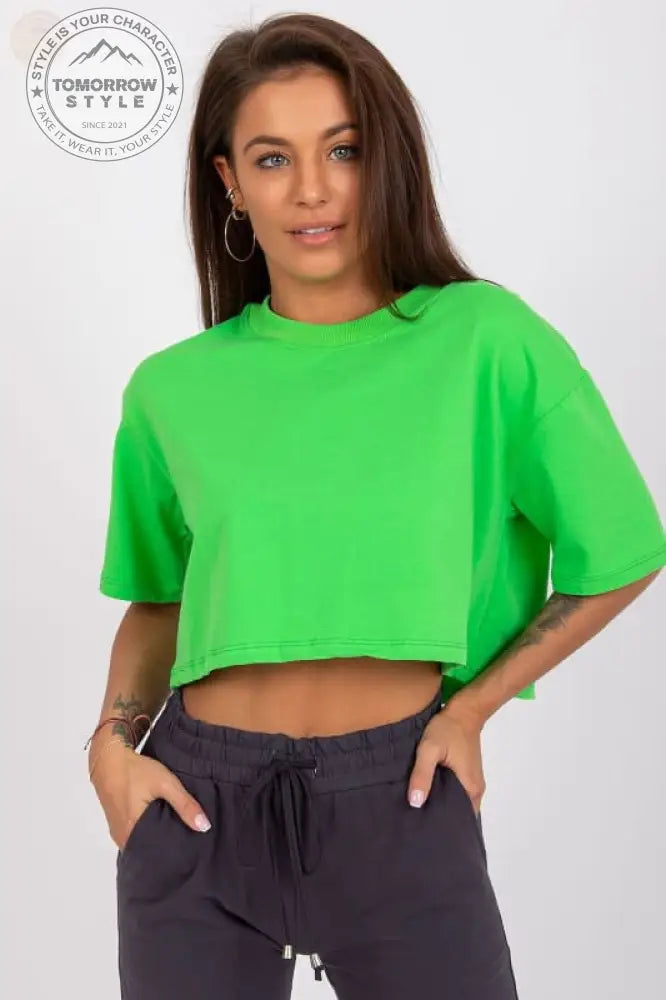 Schickes Damen T-Shirt mit kurzen Ärmeln! - Tomorrow Style