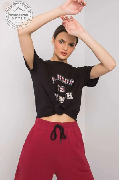 Schickes Damen T-Shirt mit kurzen Ärmeln - Tomorrow Style