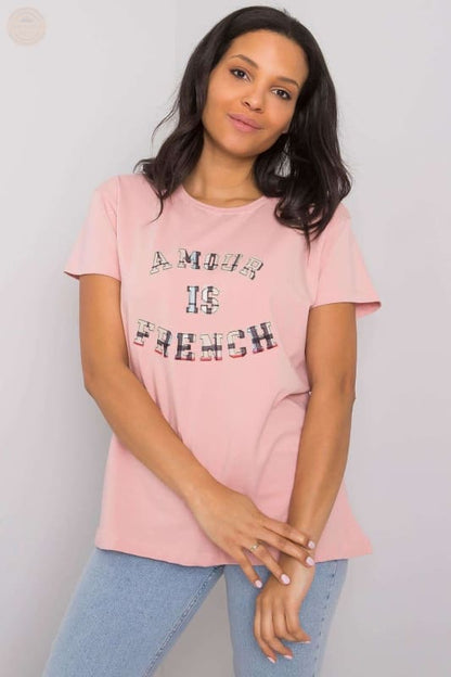 Schickes Damen T-Shirt mit kurzen Ärmeln - Tomorrow Style