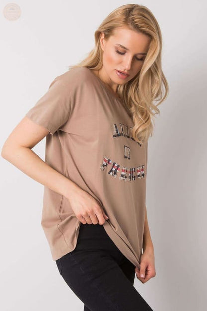 Schickes Damen T-Shirt mit kurzen Ärmeln - Tomorrow Style