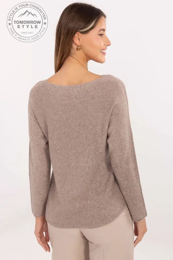 Schimmernder Pullover für modebewusste Frauen - Tomorrow Style