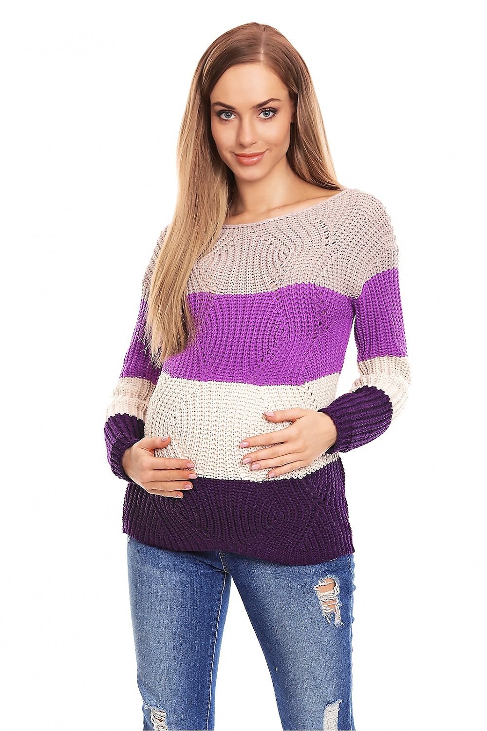 Schwangerschaft Pullover Model 132023 PeeKaBoo - Tomorrow Style