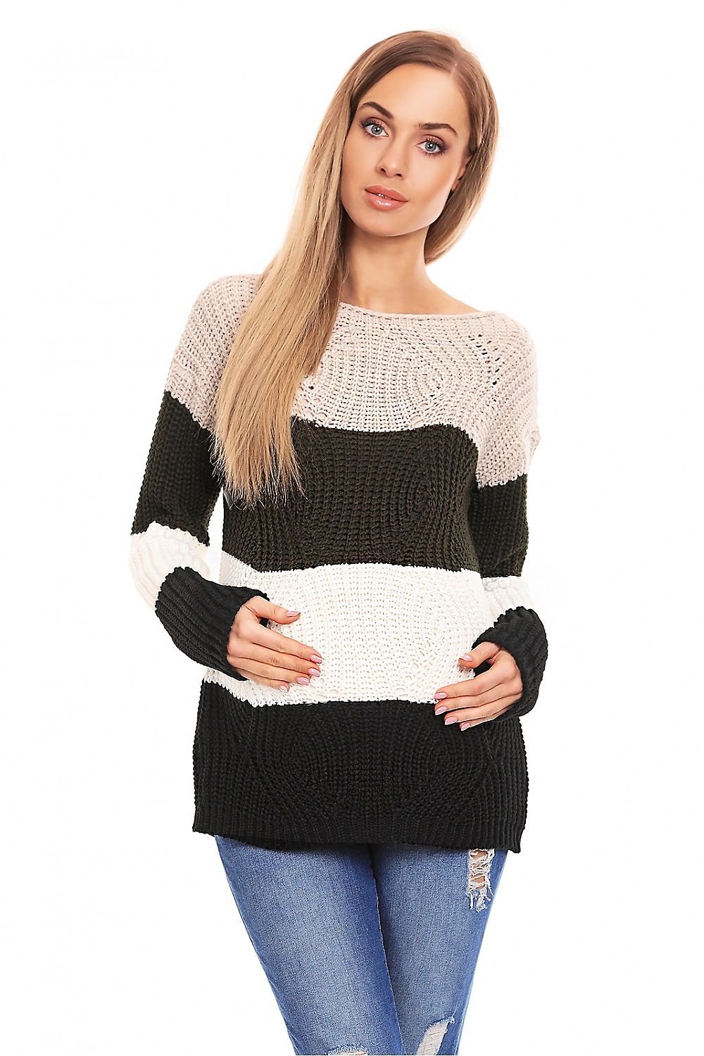 Schwangerschaft Pullover Model 132023 PeeKaBoo - Tomorrow Style