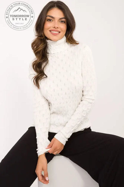 Rollkragenpullover Model 203196 AT - Tomorrow Style