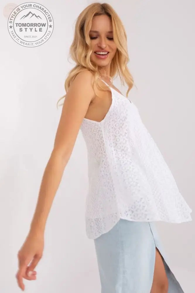 Sommerliches glamouröses Sweetheart - Top – dünne Träger und gefüttert! - Tomorrow Style