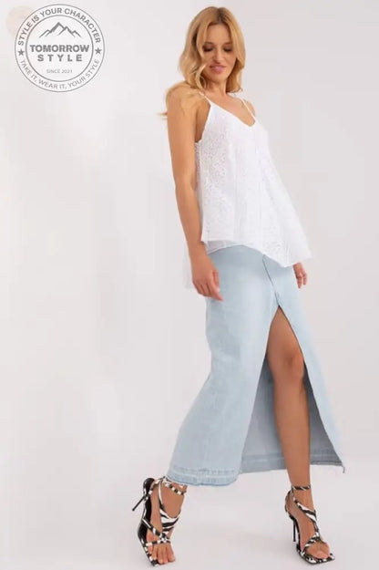 Sommerliches glamouröses Sweetheart - Top – dünne Träger und gefüttert! - Tomorrow Style