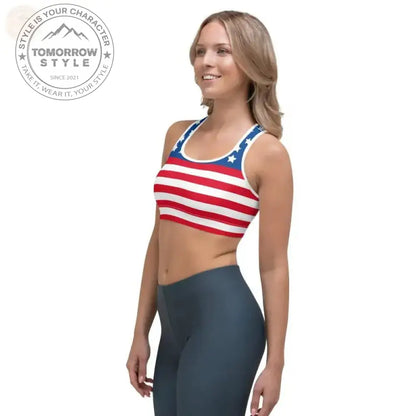 Sport - BH mit ultimativem Halt aus Denim - Material - Tomorrow Style