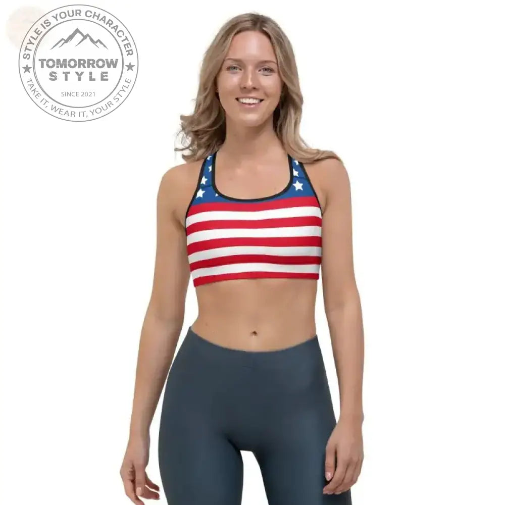 Sport - BH mit ultimativem Halt aus Denim - Material - Tomorrow Style