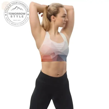 Sportlich schick: Zweilagiger Longline - Sport - BH beim Sport! - Tomorrow Style