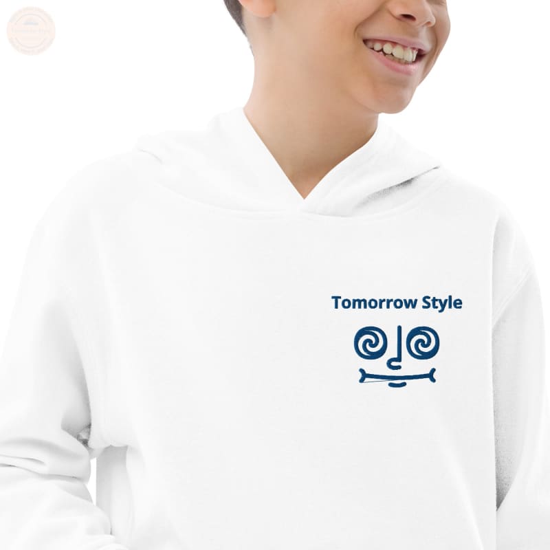 Stärken Sie sich mit unserem Vlies - Hoodie mit Stickerei! - Tomorrow Style