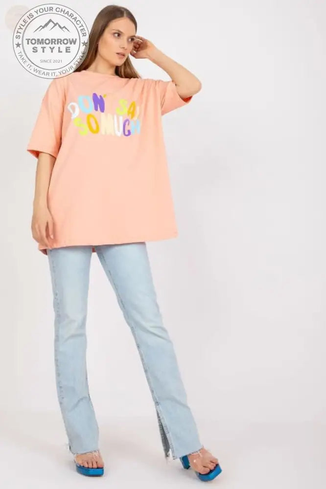 Statement Damen T-Shirt mit kurzen Ärmeln - Tomorrow Style