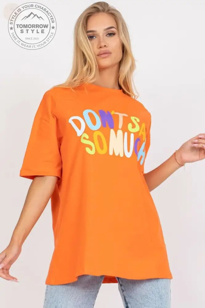 Statement Damen T-Shirt mit kurzen Ärmeln - Tomorrow Style