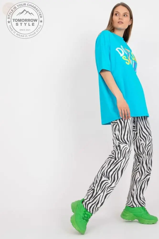 Statement Damen T-Shirt mit kurzen Ärmeln - Tomorrow Style