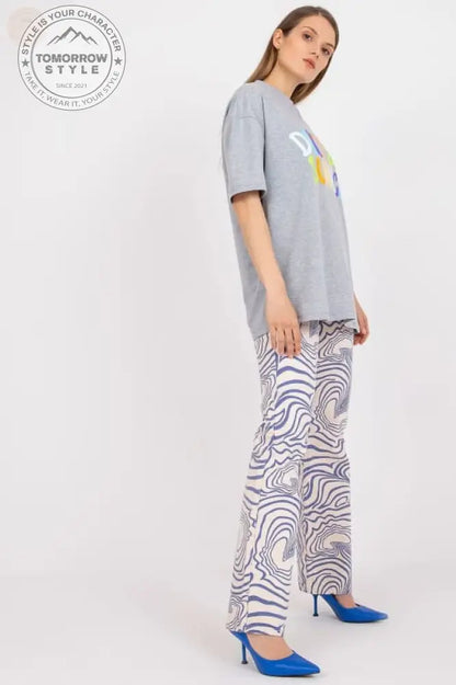 Statement Damen T-Shirt mit kurzen Ärmeln - Tomorrow Style