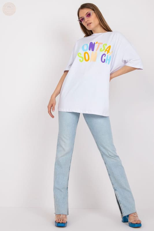 Statement Damen T-Shirt mit kurzen Ärmeln - Tomorrow Style