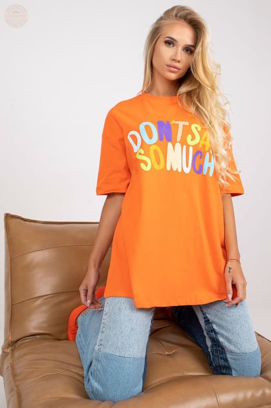 Statement Damen T-Shirt mit kurzen Ärmeln - Tomorrow Style