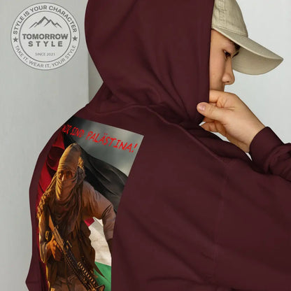 Statement Hoodie für Herren: „Wir sind Palästina“ - Tomorrow Style