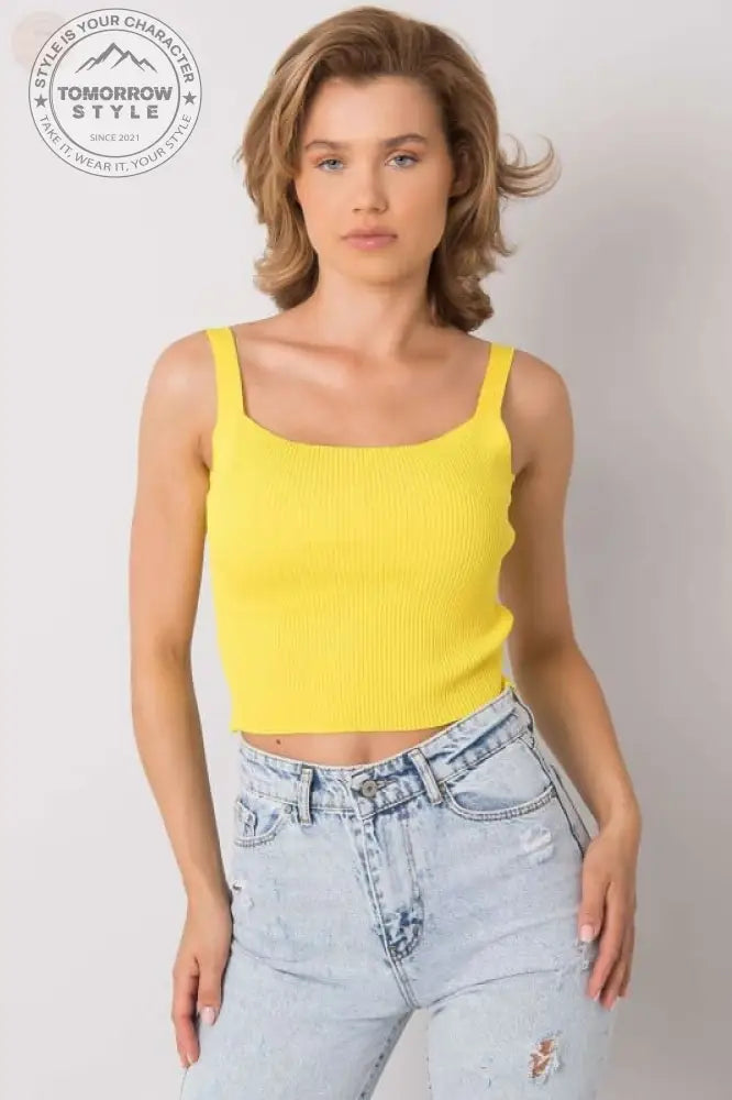 Stilvolles geripptes Oberteil aus Acryl: Die perfekte Wahl für modernen Stil! - Tomorrow Style