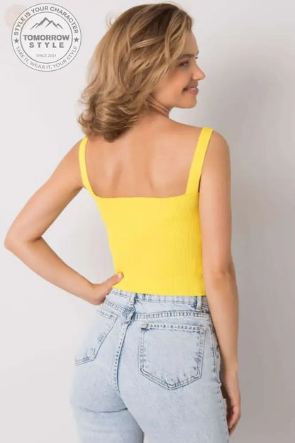 Stilvolles geripptes Oberteil aus Acryl: Die perfekte Wahl für modernen Stil! - Tomorrow Style