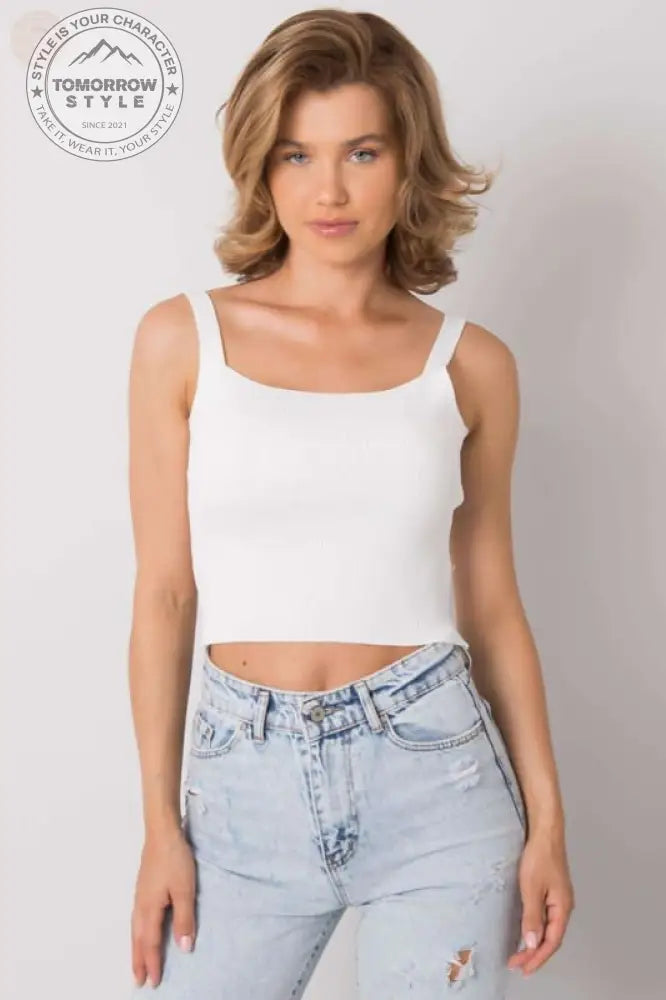 Stilvolles geripptes Oberteil aus Acryl: Die perfekte Wahl für modernen Stil! - Tomorrow Style