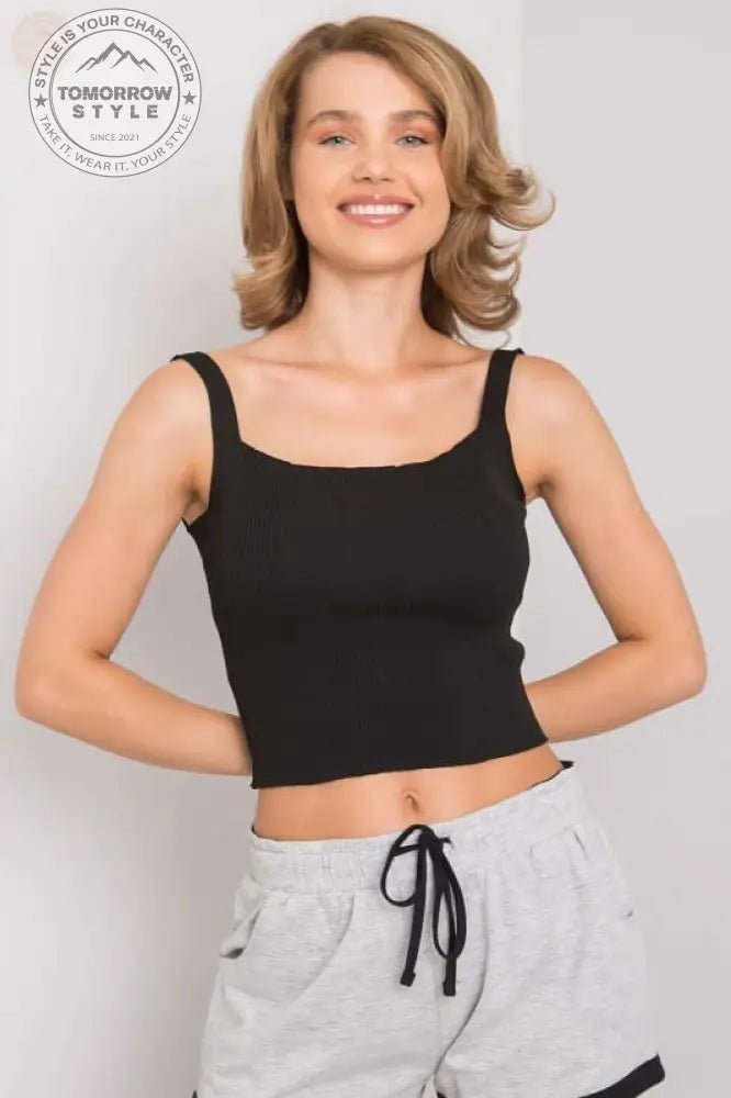 Stilvolles geripptes Oberteil aus Acryl: Die perfekte Wahl für modernen Stil! - Tomorrow Style