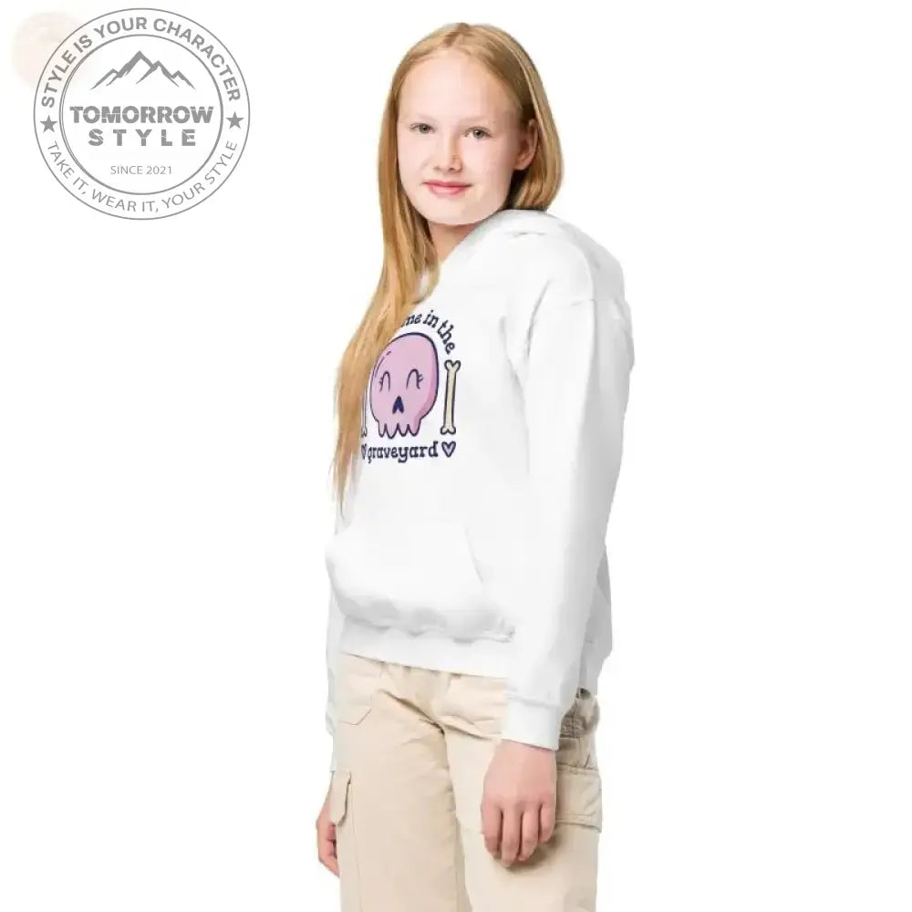 Sturmtauglicher Heavy - Misch - Hoodie für Mädchen - Tomorrow Style