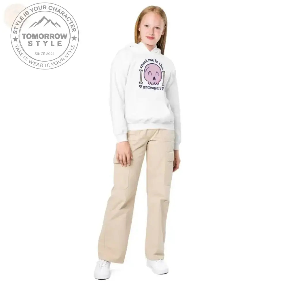 Sturmtauglicher Heavy - Misch - Hoodie für Mädchen - Tomorrow Style