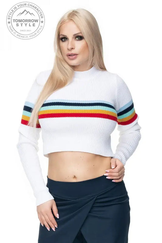 Kurzpullover Model 131599 PeeKaBoo - Tomorrow Style