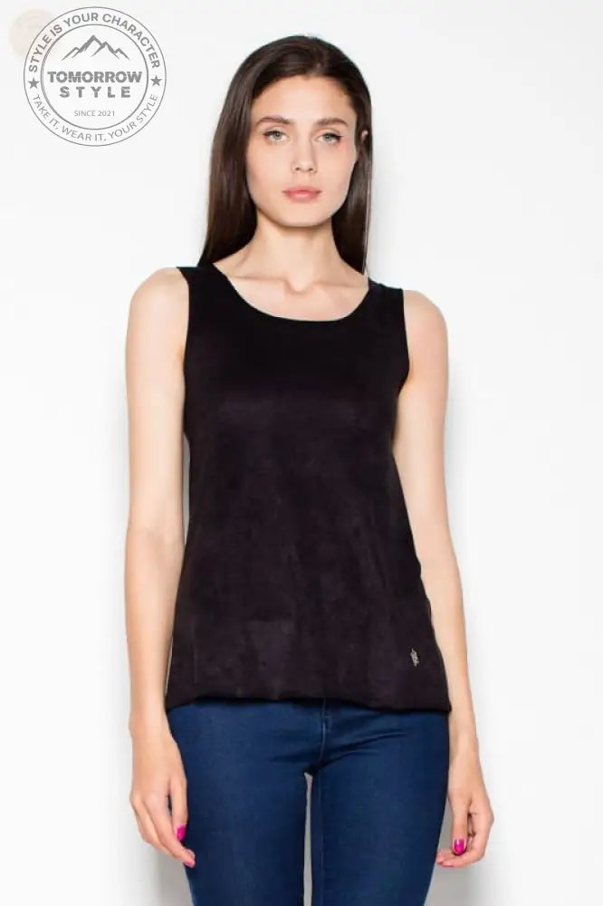 Stylische Schulterbluse aus Wildleder – perfekt für den Alltag! - Tomorrow Style