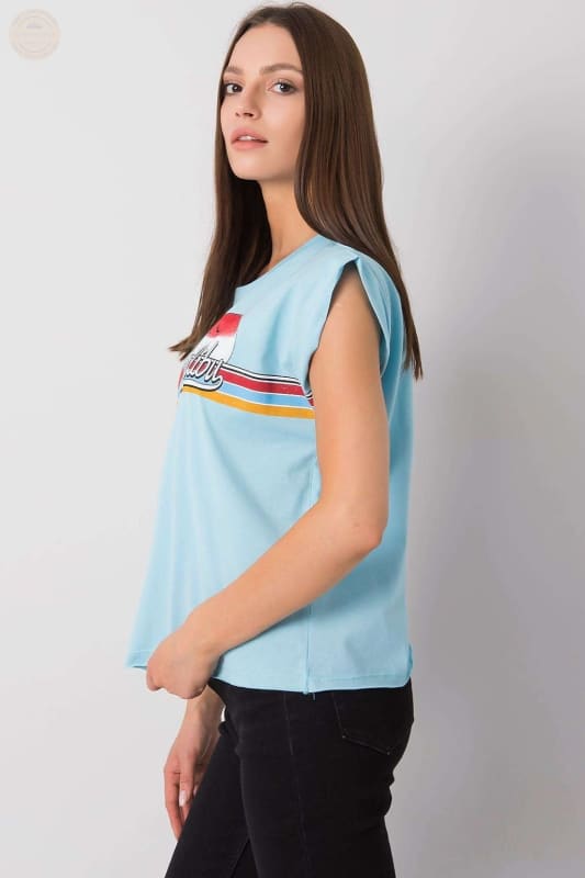 Stylisches Damen - T-Shirt mit Buchstaben: Alltags - Chic! - Tomorrow Style