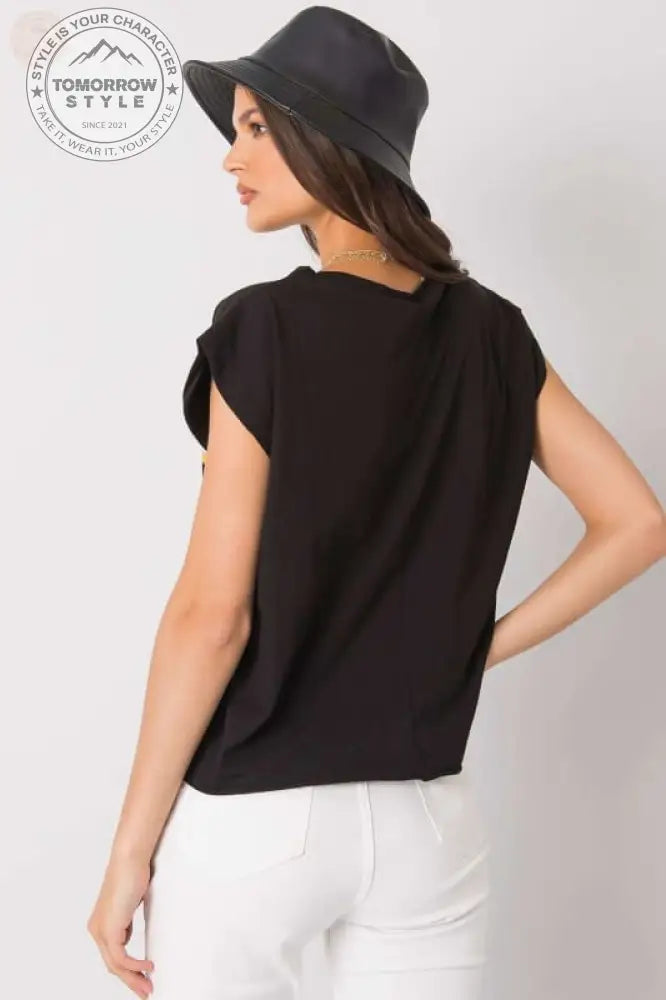 Stylisches Damen - T-Shirt mit Buchstaben: Alltags - Chic! - Tomorrow Style