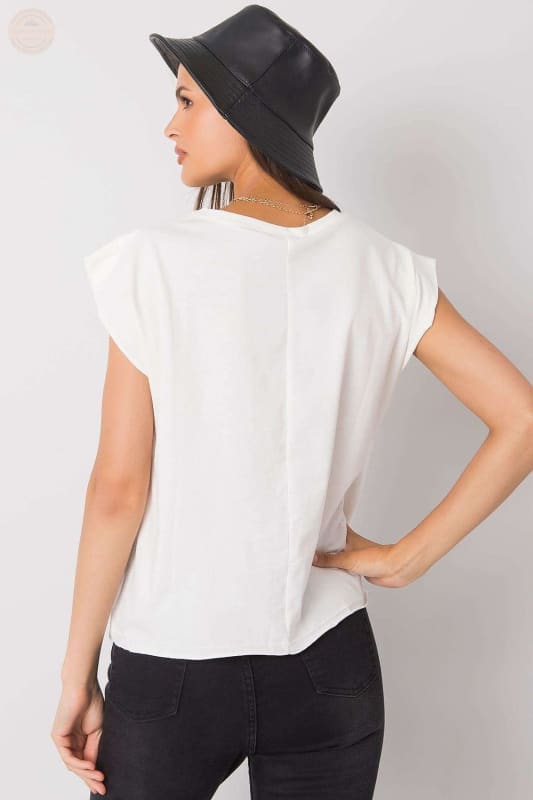 Stylisches Damen - T-Shirt mit Buchstaben: Alltags - Chic! - Tomorrow Style