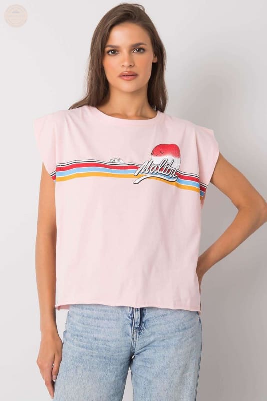 Stylisches Damen - T-Shirt mit Buchstaben: Alltags - Chic! - Tomorrow Style