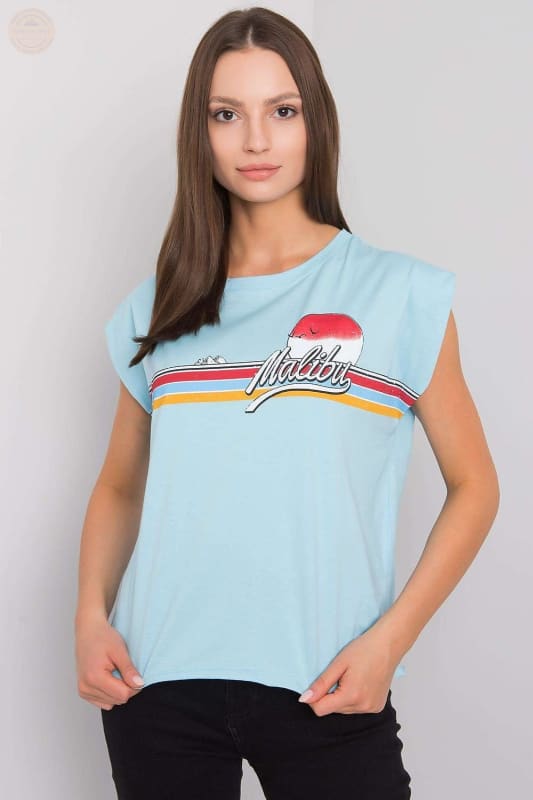 Stylisches Damen - T-Shirt mit Buchstaben: Alltags - Chic! - Tomorrow Style