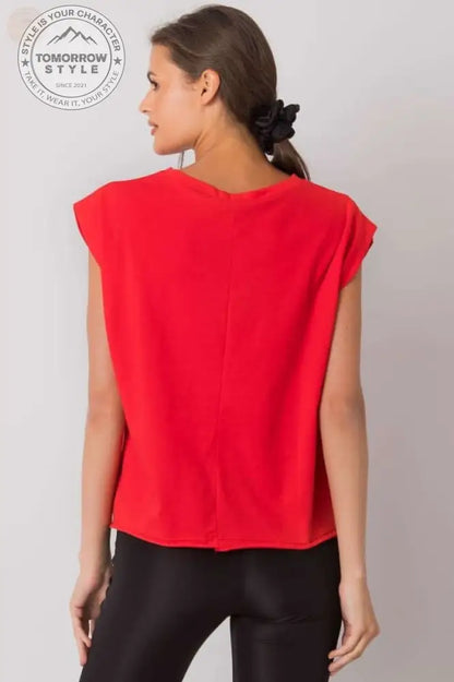 Stylisches Damen - T-Shirt mit Buchstaben: Alltags - Chic! - Tomorrow Style