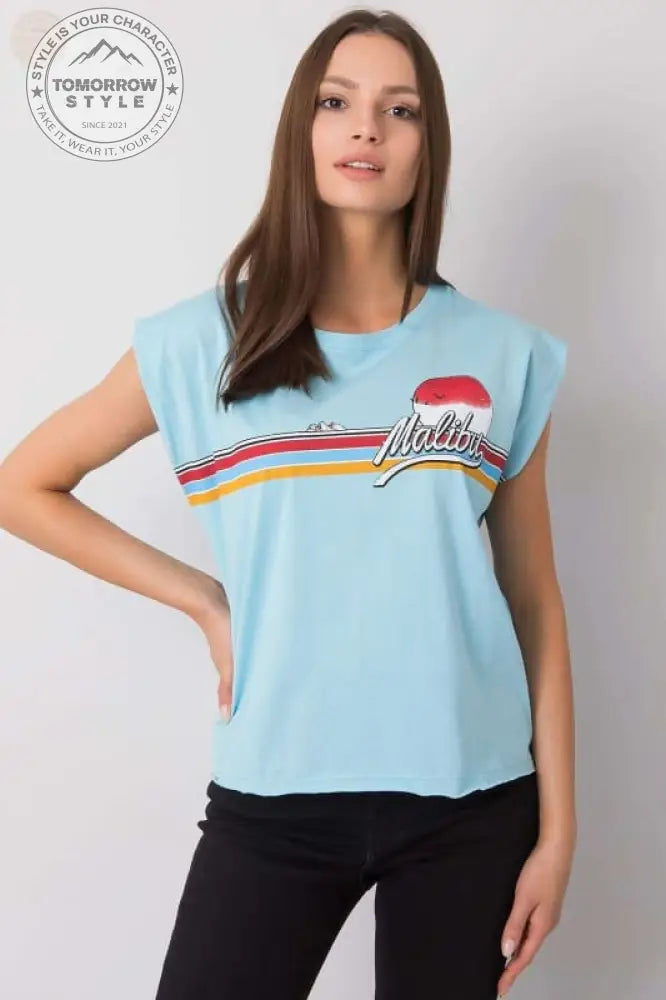 Stylisches Damen - T-Shirt mit Buchstaben: Alltags - Chic! - Tomorrow Style
