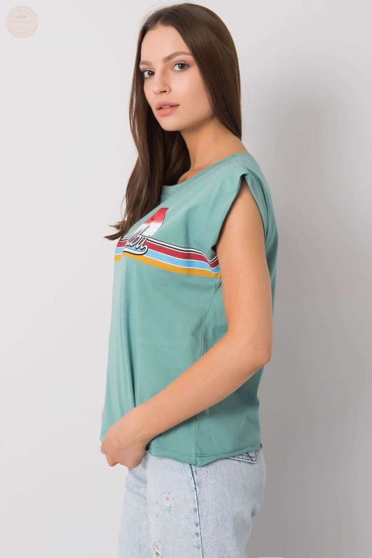Stylisches Damen - T-Shirt mit Buchstaben: Alltags - Chic! - Tomorrow Style