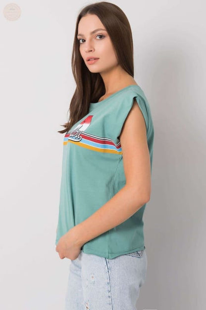 Stylisches Damen - T-Shirt mit Buchstaben: Alltags - Chic! - Tomorrow Style