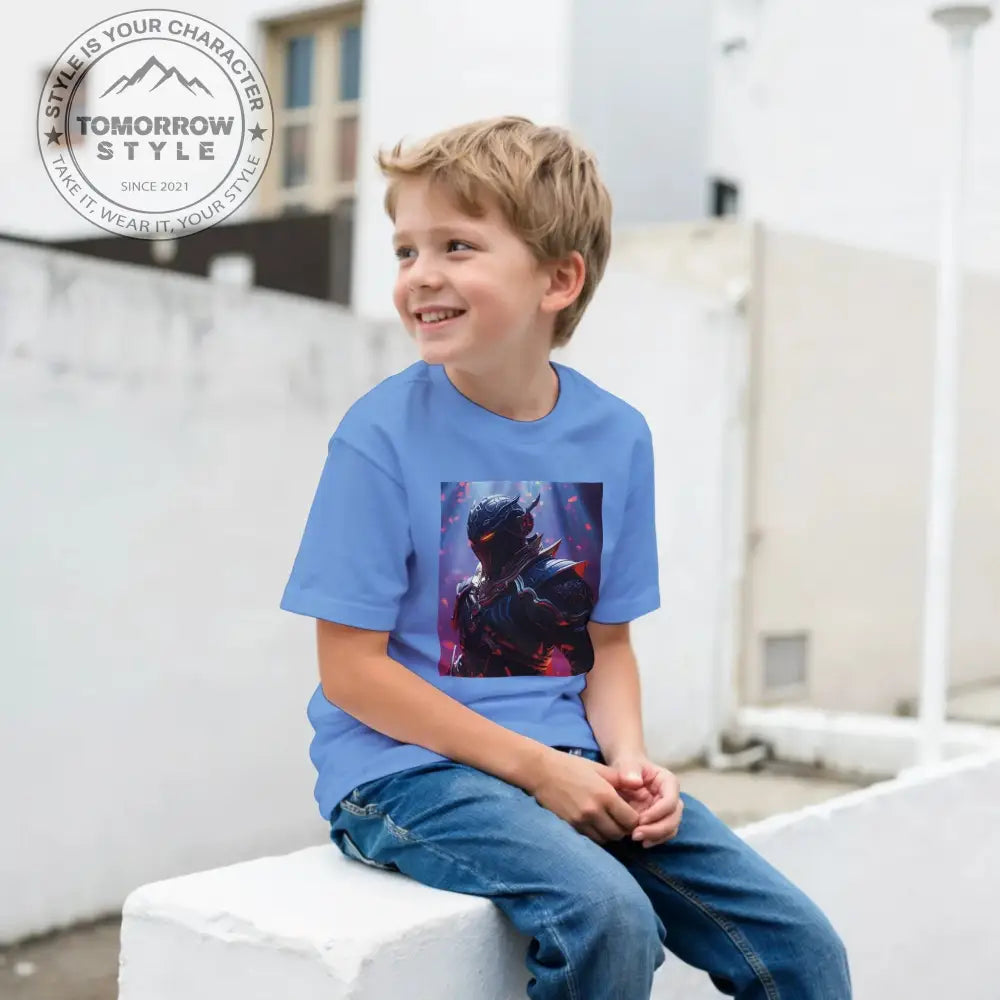 Stylish Jungs T-Shirt Mit Bedrucken Helden - Tomorrow Style