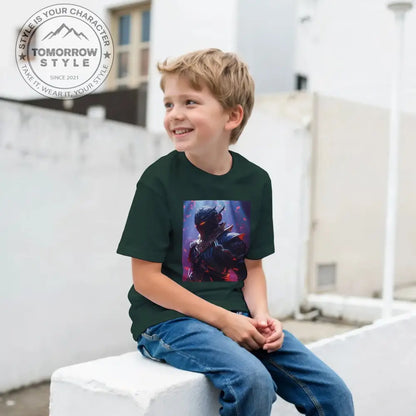 Stylish Jungs T-Shirt Mit Bedrucken Helden - Tomorrow Style