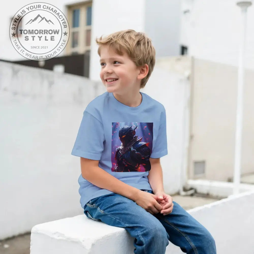Stylish Jungs T-Shirt Mit Bedrucken Helden - Tomorrow Style