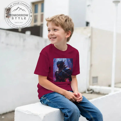 Stylish Jungs T-Shirt Mit Bedrucken Helden - Tomorrow Style