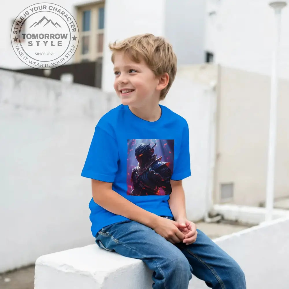 Stylish Jungs T-Shirt Mit Bedrucken Helden - Tomorrow Style