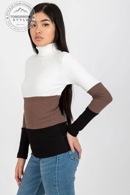 Rollkragenpullover Model 175120 Rue Paris - Tomorrow Style