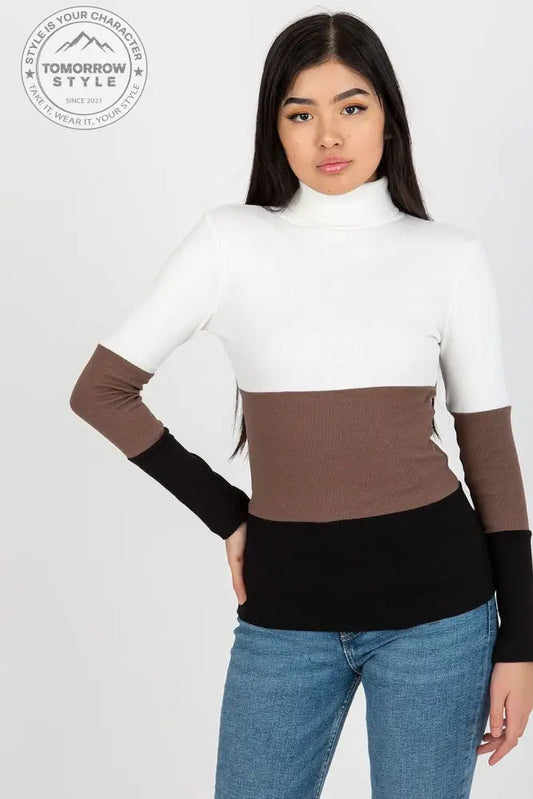 Rollkragenpullover Model 175120 Rue Paris - Tomorrow Style