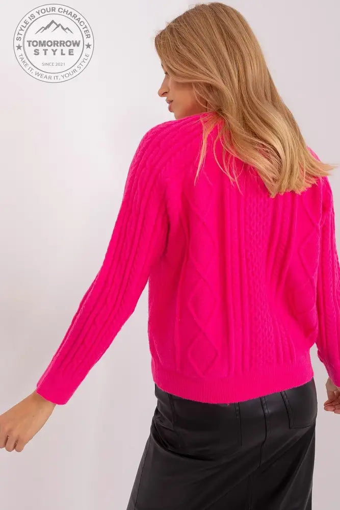 Stylisher Rundhals-Cardigan mit Knopfdetails - Tomorrow Style